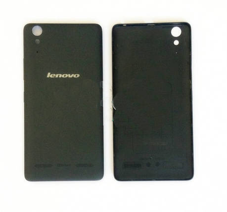 Задня кришка Lenovo A6000 чорна, фото 2