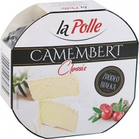Сыр камамбер с белой плесенью натуральный La Polle Camembert 120 г