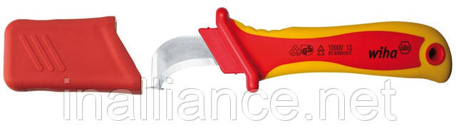 Ніж для зняття оболонки з круглих кабелів Wiha 36053