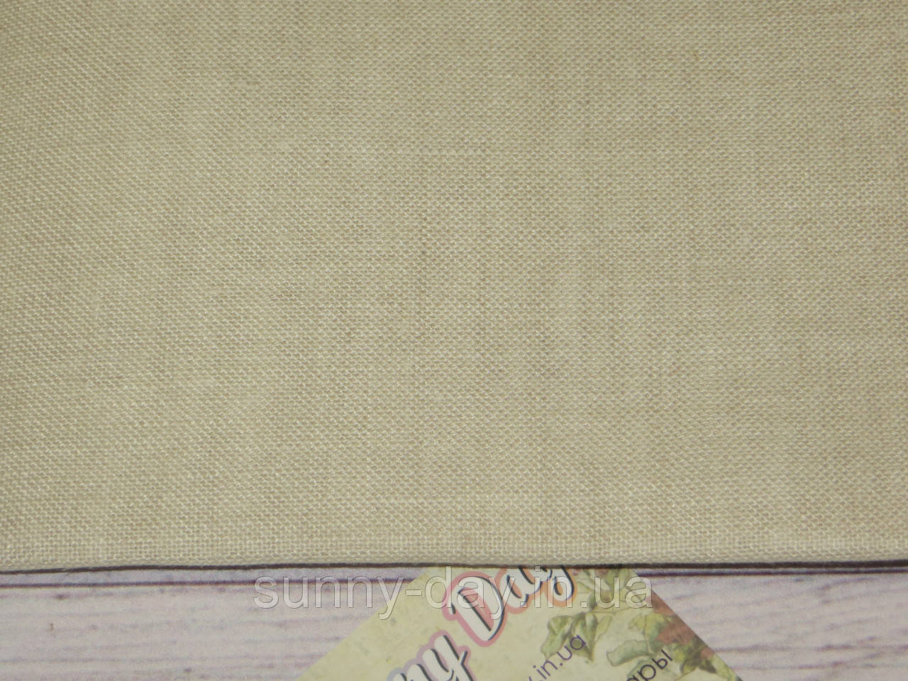 Тканина для вишивки 3217/52 Edinburgt, колір - Flax/натурального льону, 36ct