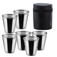 Набір чарок по 30 мл у чохлі Empire 3549, 6 шт