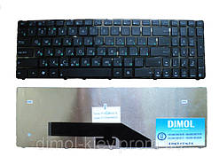 Оригінальна клавіатура для ноутбука Asus K50, К51, K60, K61, K70, F52, P50, X5, rus, black