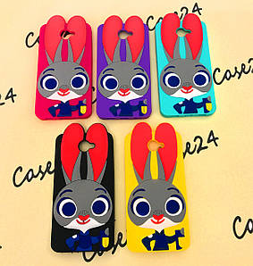 Гумовий 3D чохол для Huawei Y7 Джуді (6 кольорів)