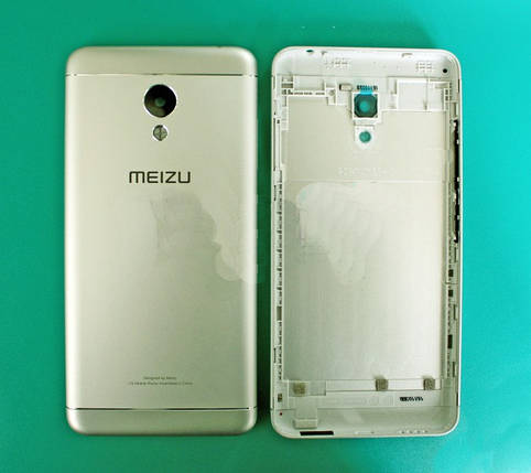 Задня кришка Meizu M3S срібляста, фото 2