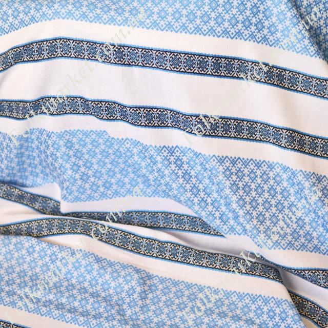 Тканина для штор з українською вишивкою Анастасія ТДК-73 2/2, фото 1