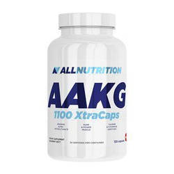 Аргінін ALLNUTRITION AAKG 1100 XTRACAPS — 120caps