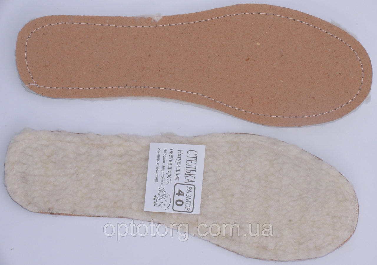 Устілка набивний хутро на шкір.картоні розмірна 35-46р