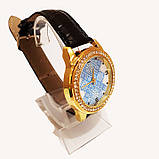 Годинник кварцовий Вишиванка 2 чорний ремінець гурт, фото 2