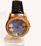 Годинник кварцовий Вишиванка 2 чорний ремінець гурт, фото 3