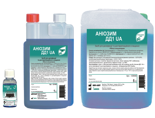 Аниозим ДД1 UA, Каністра 5 л