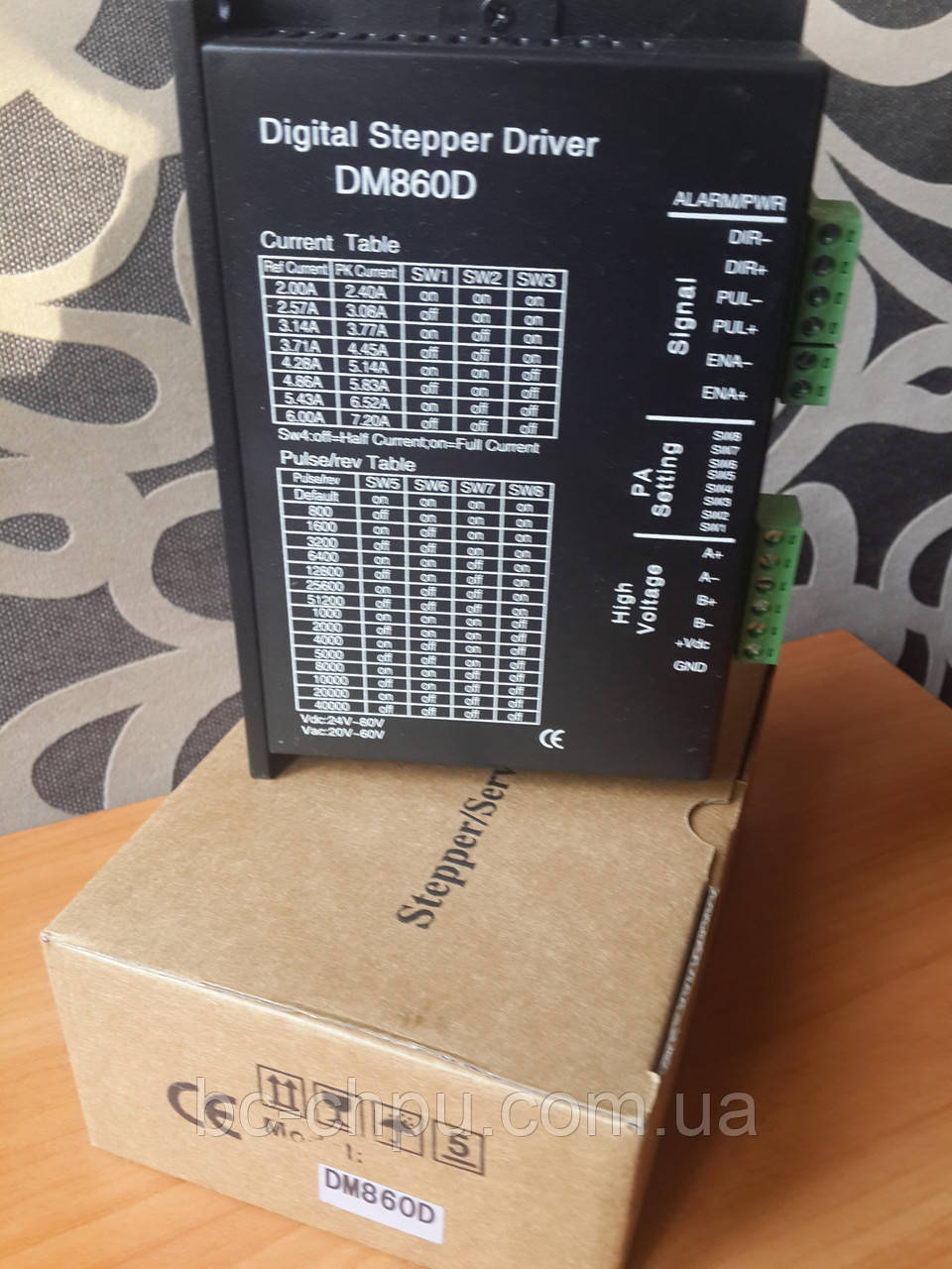 Драйвер крокового двигуна ЧПУ DM860D