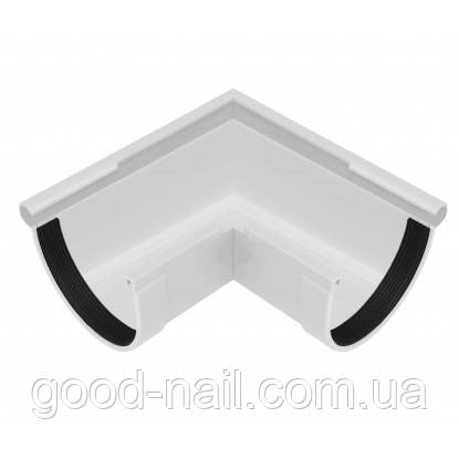 Кут жолоба зовнішній 90° 130мм. RaynWay доступний в 8 кольорах., фото 1