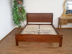 Дерев'яні меблі для спальні від виробника "Падині" (двоспальне ліжко, 2 тумбочки), фото 3