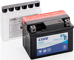 Мотоаккумулятор Exide ETX4L-BS = YTX4L-BS