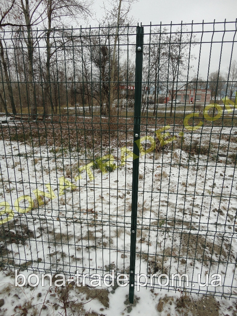 Панельний забір із зварної сітки