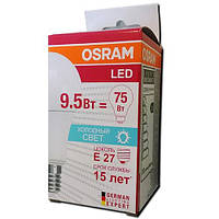 Лампа LED Osram CL A 8,5W/865 FR E27 220-240V Value 75