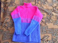 В'язаний светр з білоруської пряжі Ареола