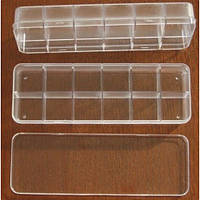 Органайзер для бісеру та фурнітури на 12 комірок