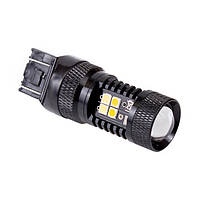 Двоколірна (білий + жовтий) світлодіодна лампа 7443 - W21 / 5W - T20 - 3030SMD Osram Dual color lamp