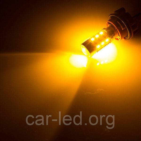 Двоколірна (білий + жовтий) лампа 1157 - P21 / 5W - BAY15d - 3030SMD Osram Dual color (ціна за 1шт) - фото 5 - id-p598503075
