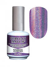 Гель-лак Lechat Perfect Match Futuristic 03 — голографік бузковий