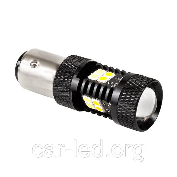 Двоколірна (білий + жовтий) лампа 1157 - P21 / 5W - BAY15d - 3030SMD Osram Dual color  (ціна за 1шт)