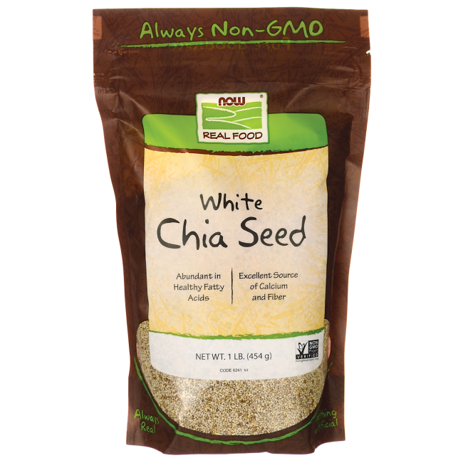 Насіння ЧІА 454 грами.NOW Foods