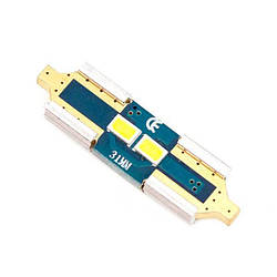 Светодиодная софитная  автолампа (C5W С10W)  31mm 2W-3632 canbus Sumsung