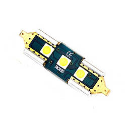 Светодиодная софитная  автолампа (C5W С10W)  31mm 3-3030SMD canbus Sumsung
