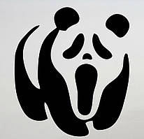 Вінілові наклейки " Панда " 15х13 см