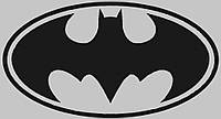Виниловые наклейки " Batman " 7х15 см