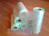 Пакеты майка в рулоне 24*43 см., 200 шт. прочные фасовочные полиэтиленовые пакеты майка в рулонах