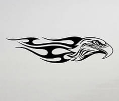 Вінілові наклейки на авто " Орел "  12х50 см 2 шт