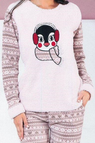 Теплая женская пижама-флис в Украине Теплая женская пижама-флис купить в интернет магазине