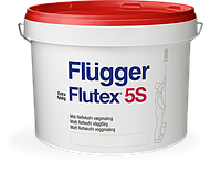 Акриловая, водоэмульсионная краска для стен и потолков Flugger Flutex 5S, 9.1 лит