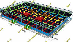 Батутна арена джамп "Люкс"