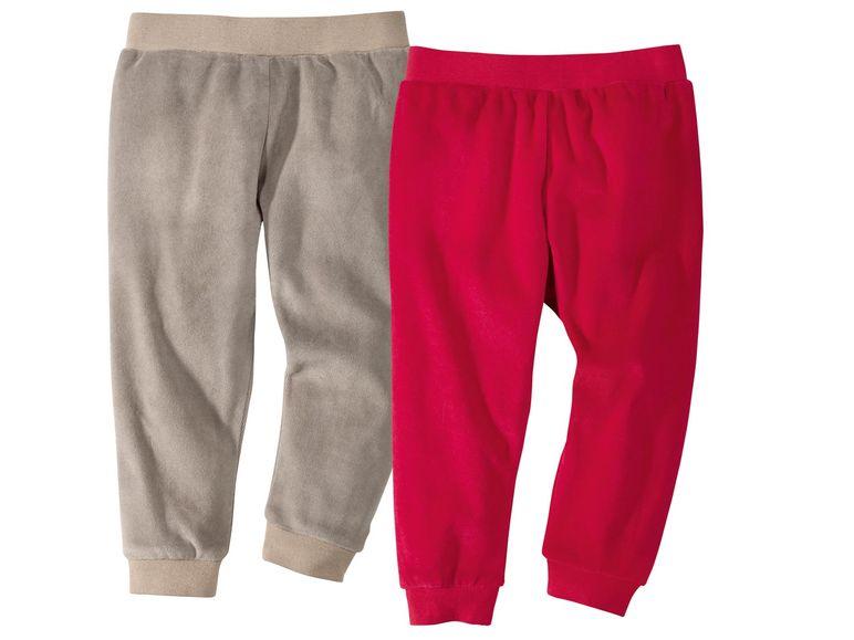 Штани велюрові для дівчинки Lupilu р.62/68, 74/80, фото 1