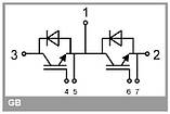 SKM75GB12T4 — IGBT модуль Semikron, фото 2