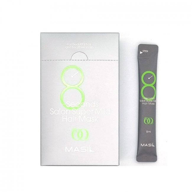 

Смягчающая маска для ослабленных волос Masil 8 Seconds Salon Super Mild Hair Mask упак 20 стиков по 8 мл