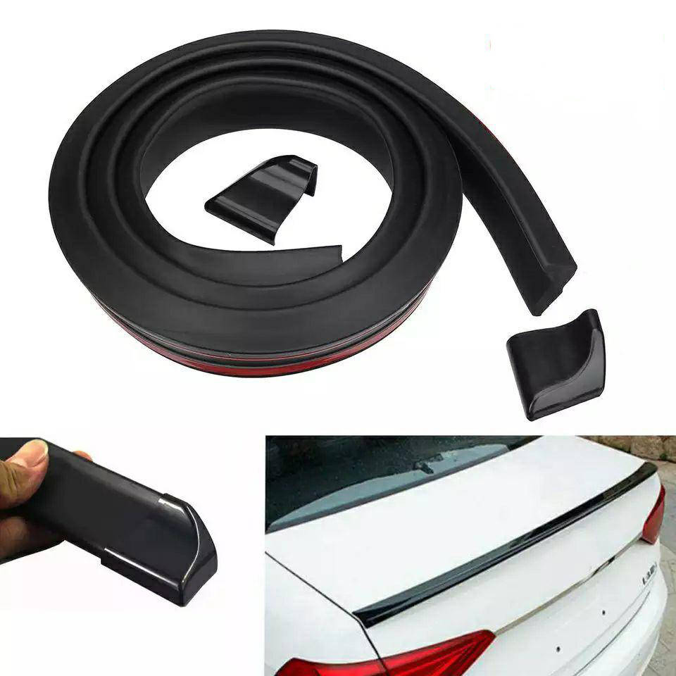 

Автомобильный Лип спойлер "SAMURAI", Спойлер универсальный (Оригинал САМУРАЙ) (Черный матовый)