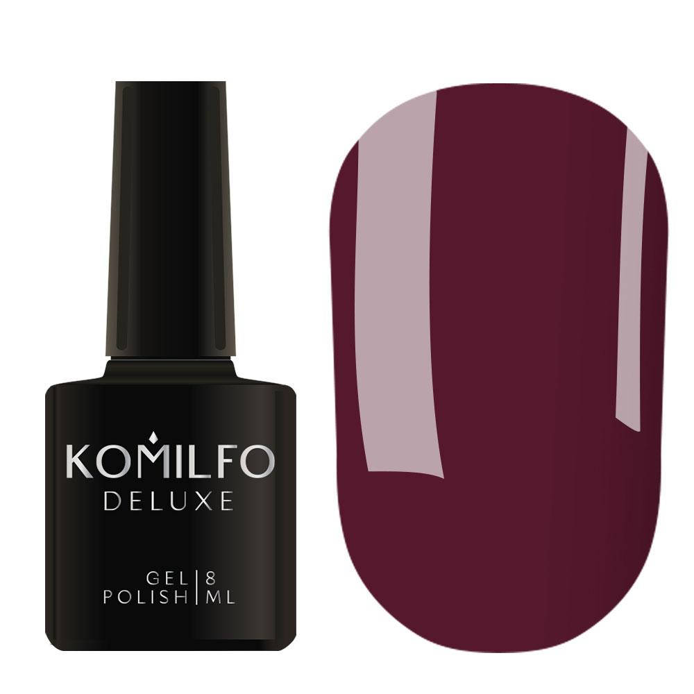 

Гель-лак Komilfo Deluxe Series №D242 (классическая марсала, эмаль), 8 мл
