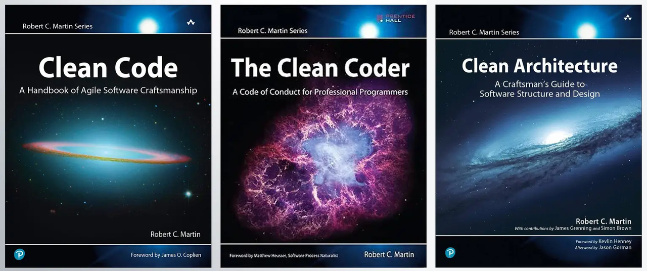 

Clean Code+The Clean Coder+Clean Architecture. Robert C. Martin(Комплект книг)