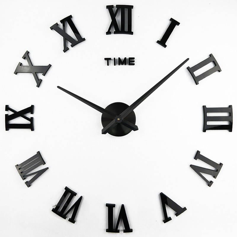 

Настенные 3D часы DIY Clock с римскими цифрами