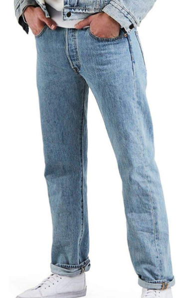 

Джинсы Levis 501 - Light Stonewash