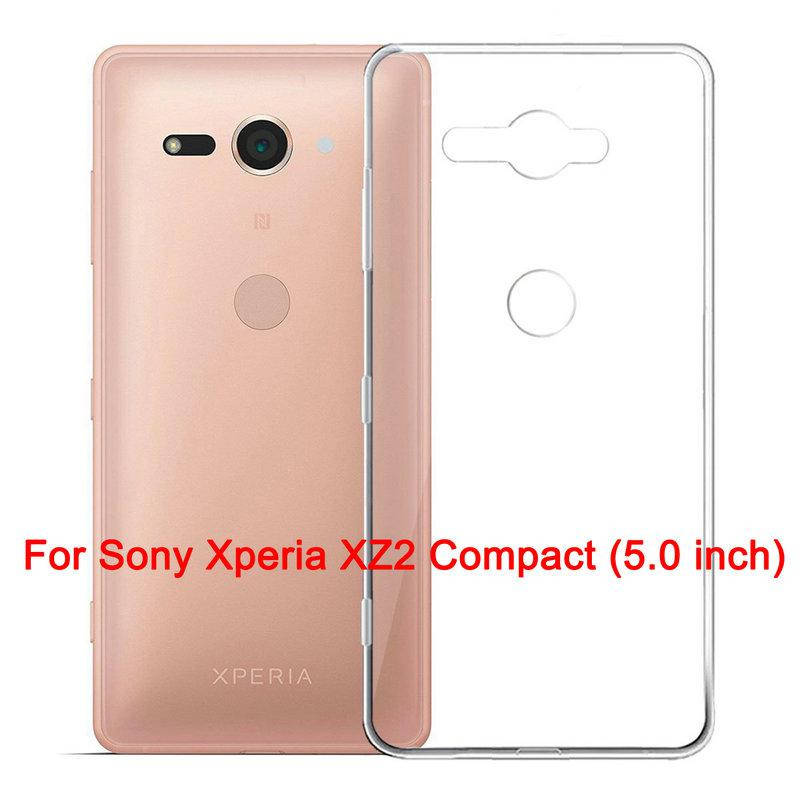

Ультратонкий 0,3 мм чехол для Sony Xperia XZ2 Compact прозрачный
