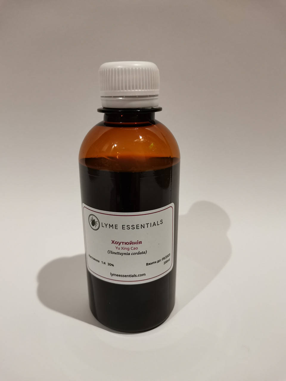 

Настойка Хауттюйнии Сердцевидной (Houttuynia cordata) 1:4 30% 200 мл