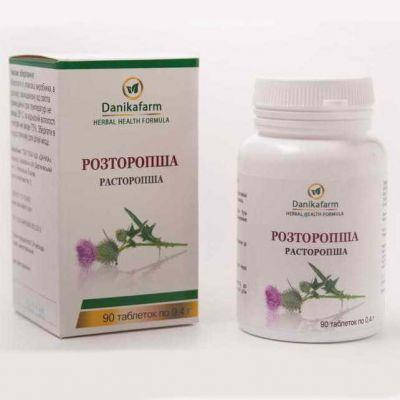

Расторопша - для печени таблетки 90 шт по 0.4 г