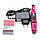 Машинка для полірування нігтів манікюру педикюру фрезер MM 300 Pink, фото 2