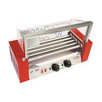 Гриль роликовий зі склом Inoxtech HDG 005 G