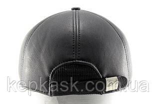 Бейсболка black leather KSK, фото 2